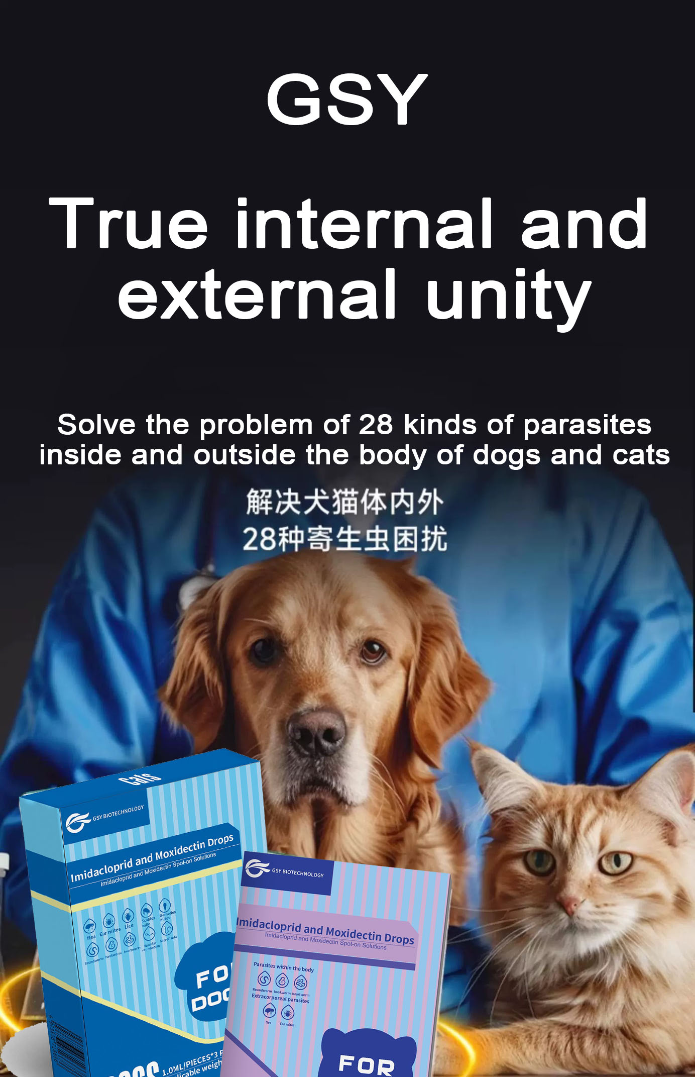 1.0 ml For dogs Imidacloprid and Moxidectin Drops 1.0 ml For dogs Imidacloprid and Moxidectin Drops