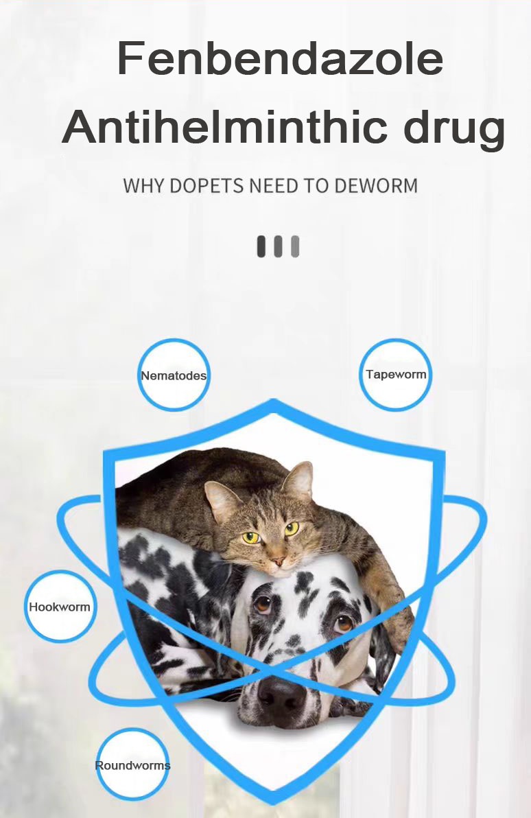 Viên nén Fenbendazole 25 mg dành cho thú cưng Viên nén Fenbendazole 25 mg dành cho thú cưng